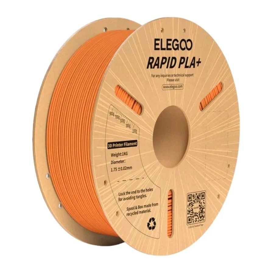 Elegoo RAPID PLA+ Anaranjado 1Kg