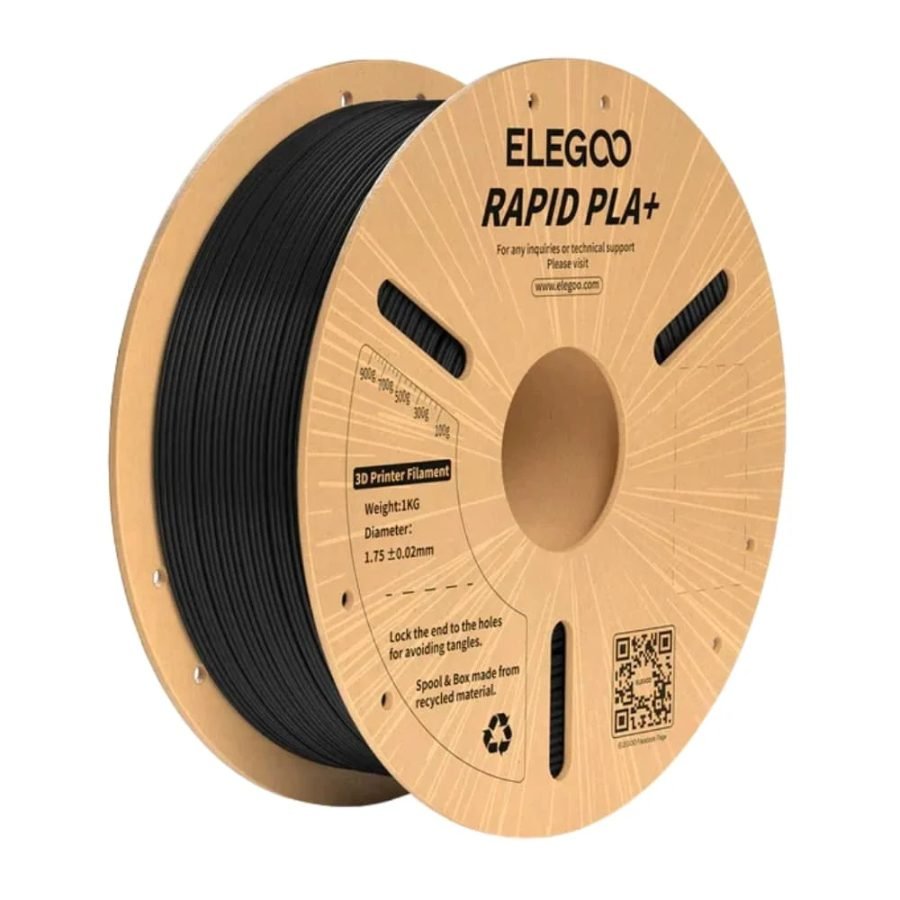 Elegoo RAPID PLA+ Negro 1Kg