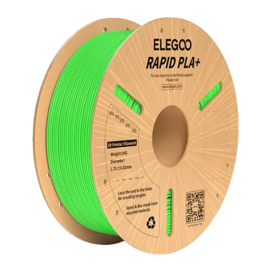 Elegoo RAPID PLA+ Verde 1Kg