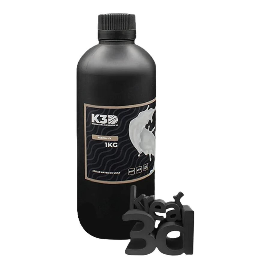 K3D Resina Estándar Negro 1Kg