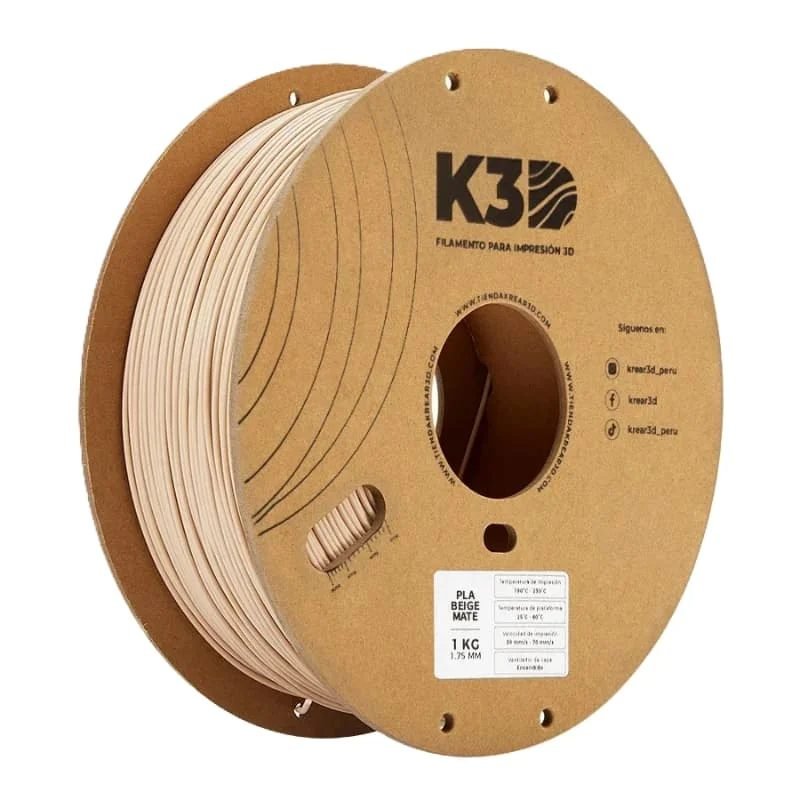 K3D PLA Mate Beige 1Kg