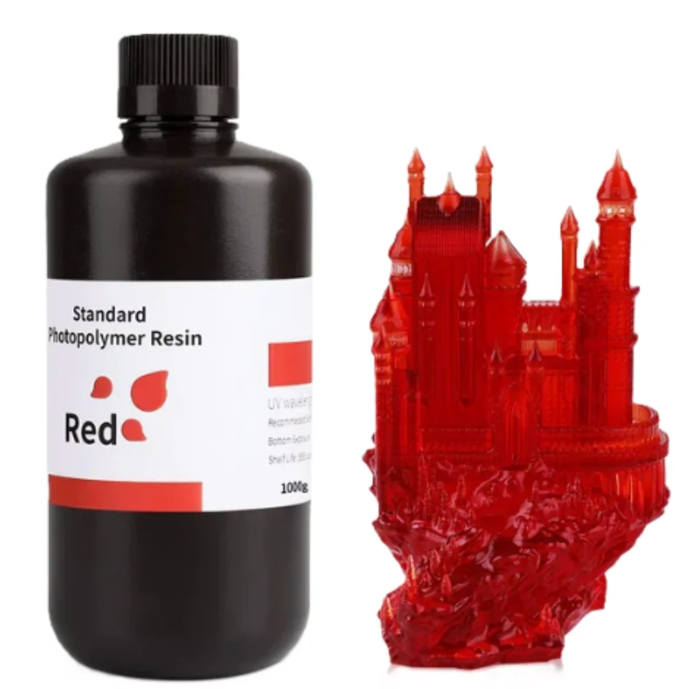 Resina Rojo Traslúcida 1kg