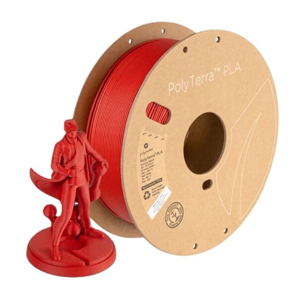 Polyterra PLA Rojo Militar 1Kg