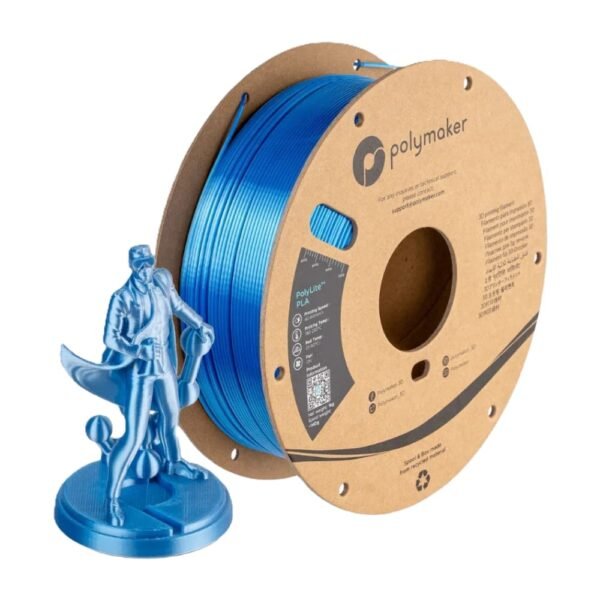 Polylite PLA Dual Plata/Azul Sedoso 1Kg