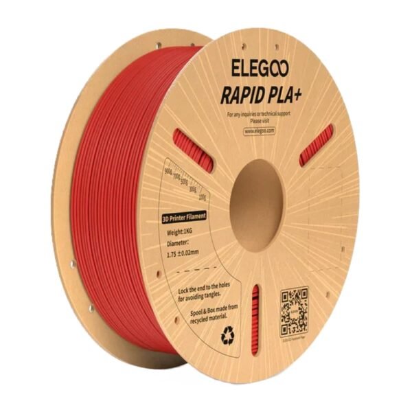 Elegoo RAPID PLA+ Rojo 1Kg